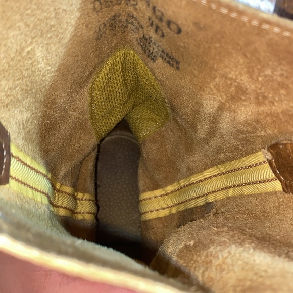 Vintage Durango Harness Western Leather Boots Square Toe Men’s 9D - Picture 14 of 15